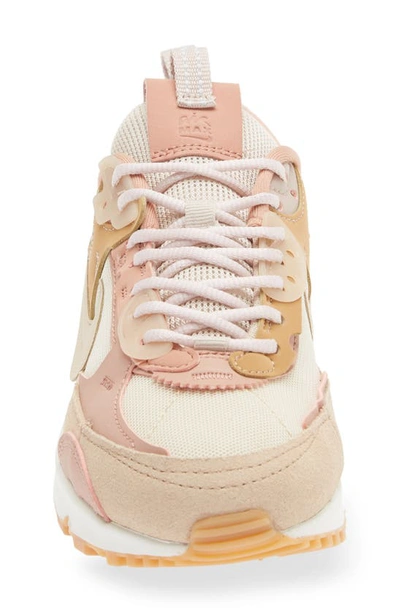 Shop Nike Air Max 90 Futura Sneaker In Sand Drift/ Hemp Rose Whisper