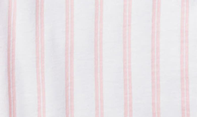 Shop Petite Plume Pink Stripe Cotton Nightshirt