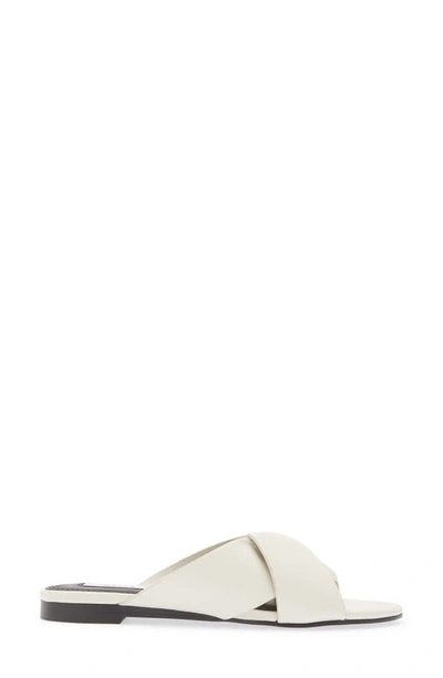 Shop Reiss Brooke Slide Sandal In Off White