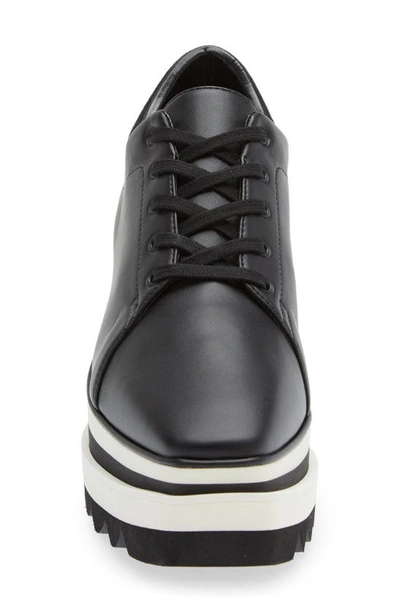Shop Stella Mccartney Sneak-elyse Platform Sneaker In Black/ White/ Navy