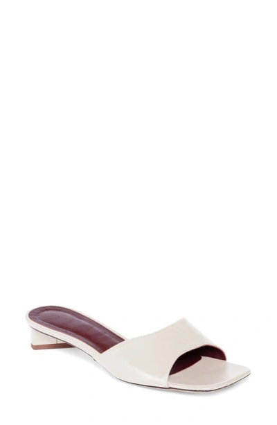 Shop Staud Simone Slide Sandal In Cream