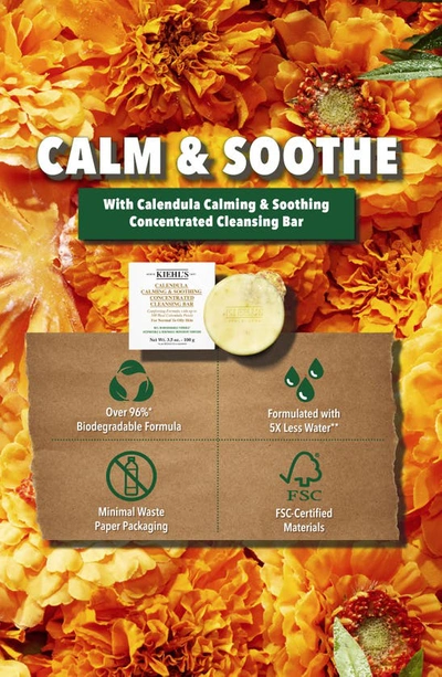 Kiehl's Since 1851 Calendula Cleansing Bar