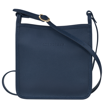 Shop Longchamp Crossbody Bag S Le Foulonné In Navy