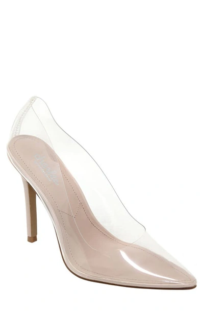 Shop Charles By Charles David Pact Pointed Toe Pump In Nude