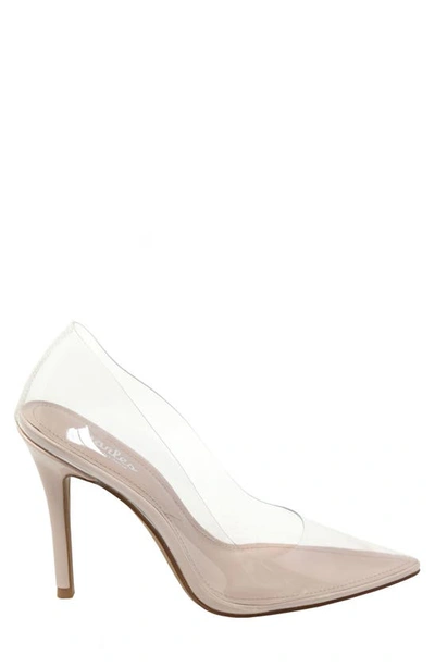 Shop Charles By Charles David Pact Pointed Toe Pump In Nude