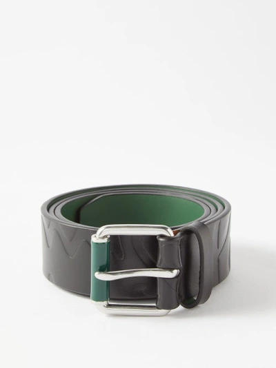 parfum overhemd auteur Paul Smith 3.5cm Logo-debossed Leather Belt In Black | ModeSens