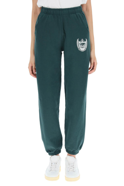 Shop Sporty And Rich Sporty Rich Beverly Hills Sweatpants In Green