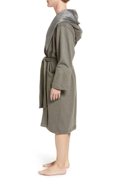 Shop Ugg 'brunswick' Robe In Rock Ridge Heather