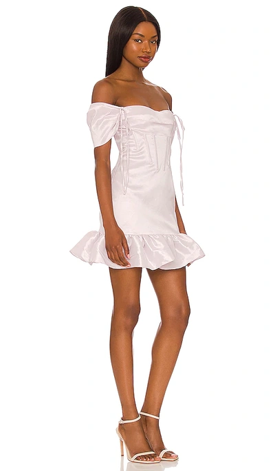 Shop Lpa Rosa Mini Dress In Lavender