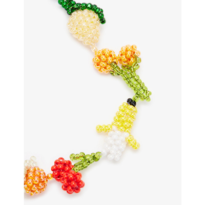 Shop Pura Utz Women's Multi Fruit Salad Galore Glass Beaded Bracelet
