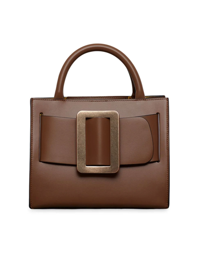 Shop Boyy Women's Small Bobby Leather Tote In Russet