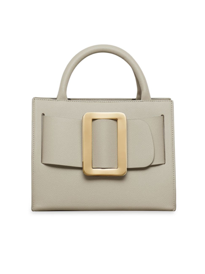 Shop Boyy Women's Small Bobby Leather Tote In Ivory