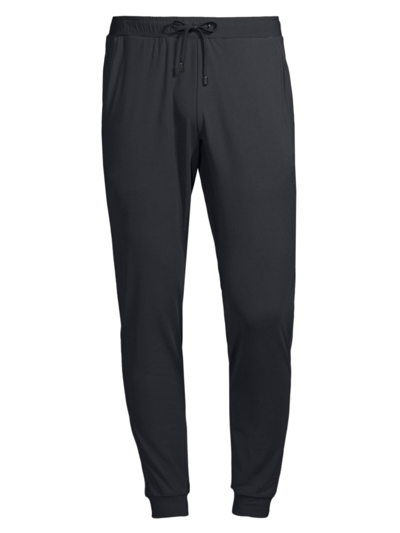 Shop Redvanly Men's Donahue Jogger Pants In Tuxedo