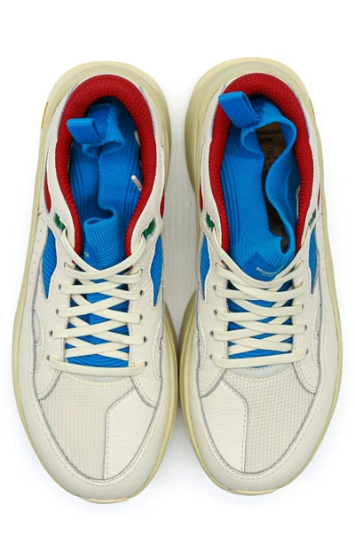 Shop Brandblack Saga Sneaker In Pristine Red/ Blue