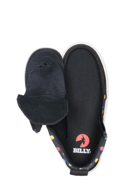 Shop Billy Footwear Classic Hi-rise Sneaker In Black Polka