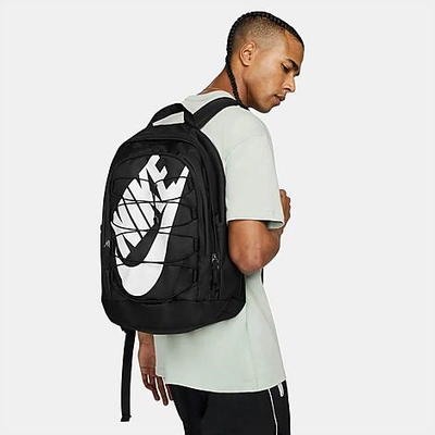 Shop Nike Hayward Backpack (26l) In Black/black/white