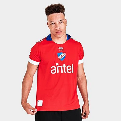 Shop Nike Team Men's Umbro Club Nacional De Football Away 2021-22 Replica Soccer Jersey In Red