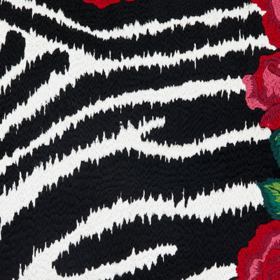 Dolce & Gabbana Embroidered Cushion Small In Multicolor