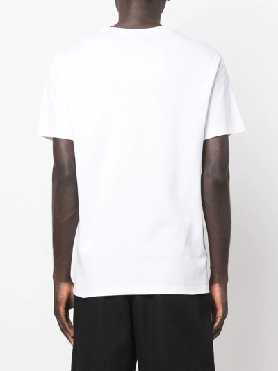 Billionaire Logo-print Cotton T-shirt In White