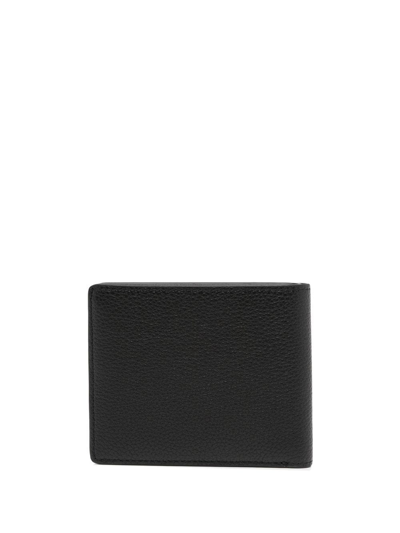 Shop Mulberry Eight Card Classic Grain Wallet In Black
