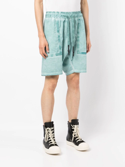 Isaac Sellam Experience Panelled Drawstring Shorts In Green