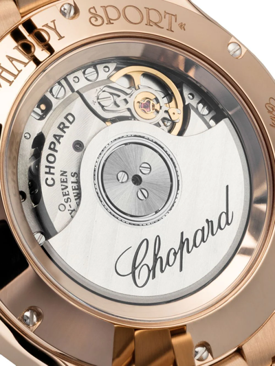 Chopard Happy Sport 33mm In Pink