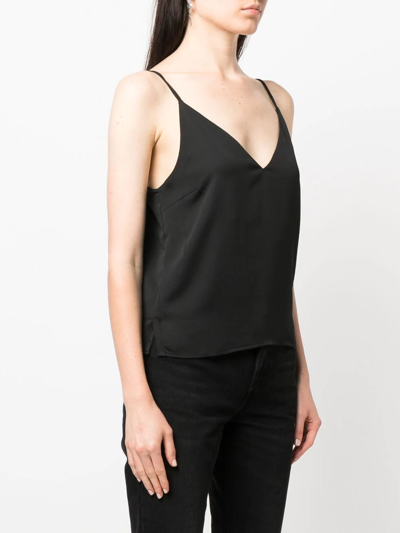 Shop Calvin Klein V-neck Cami Top In Black