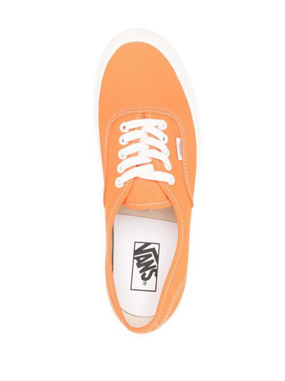 Shop Vans Authentic 44 Dx Low-top Sneakers In Orange