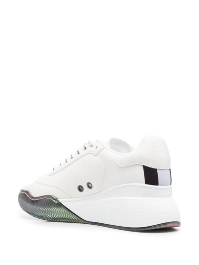 Shop Stella Mccartney Lace-up Low-top Sneakers In White