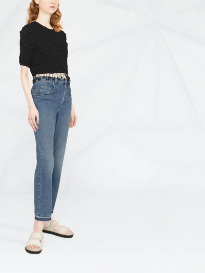 Shop Isabel Marant Étoile Belden Slim-fit Jeans In Blue