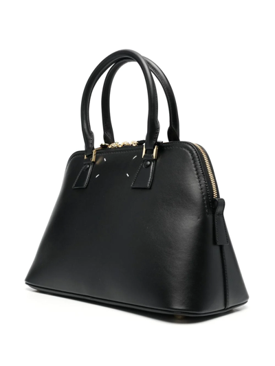 Shop Maison Margiela Medium 5ac Top-handle Bag In Black