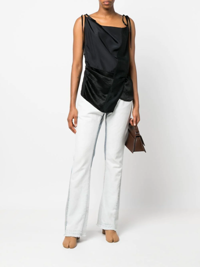 Gallery Dept. Flared Light-wash Denim Jeans In Blue