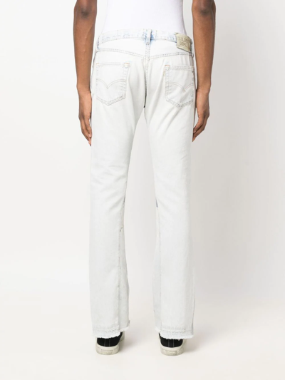 Shop Gallery Dept. Flared Light-wash Denim Jeans In Blue