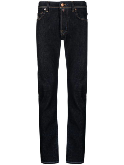 Shop Jacob Cohen Straight-leg Jeans In Blue