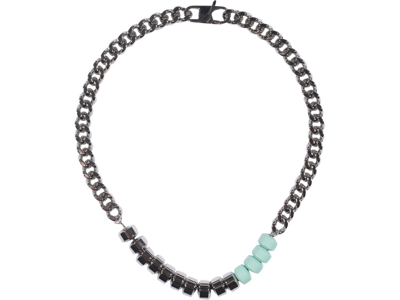 Shop Alyx 1017  9sm Merge Candy Charm Necklace In Silver