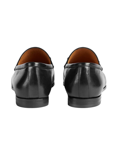 Shop Gucci Jordan Leather Loafers