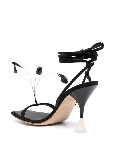 Shop 3juin Kimi Eva Plume Heel Sandals