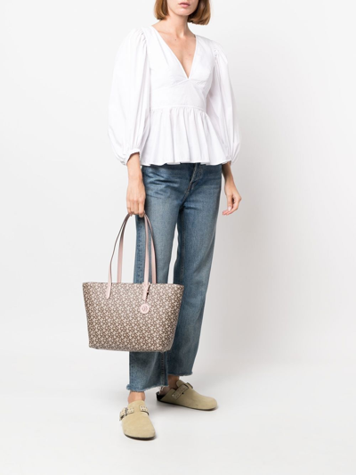 Dkny Bryant MD Zip Tote Beige Bag