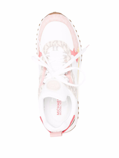 Shop Michael Michael Kors Theo Sneakers In Multicolor