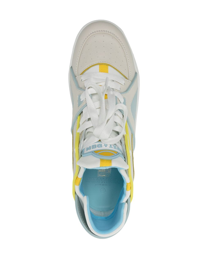 Shop Just Don Mid Tennis Jd2 Sneakers In Yellow