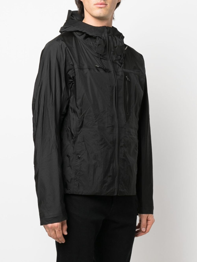 Shop Ten C Jacket With Hood In Black