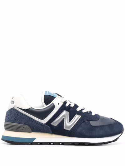 New Balance Ml574 Sneakers In Blue | ModeSens