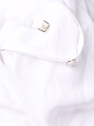 Shop Jacquemus La Saudade Mini Dress In White