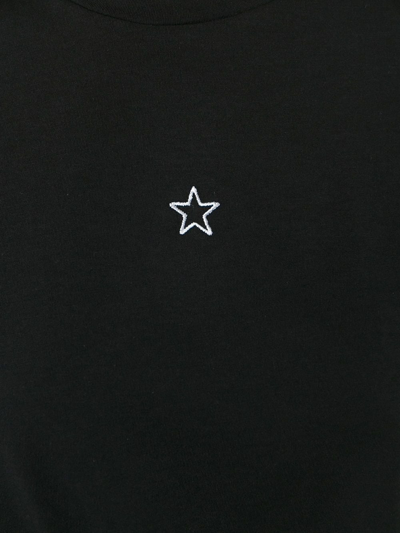 Shop Stella Mccartney Cotton Embroidered Mini Star T-shirt