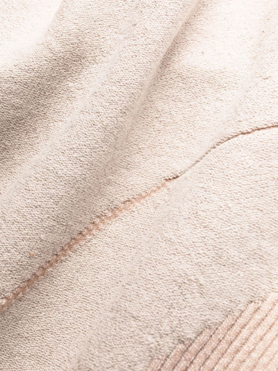 Jacquemus Light Beige Plunge-neck Jumpsuit In Beige