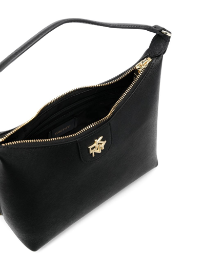 Shop Dkny Carol Leather Shoulder Bag