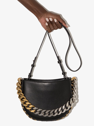 Shop Stella Mccartney Frayme Small Shoulder Bag