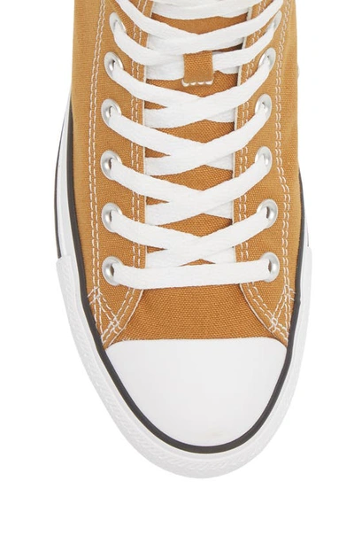 Shop Converse Chuck Taylor® All Star® High Top Sneaker In Amber Brew/ White/ Black