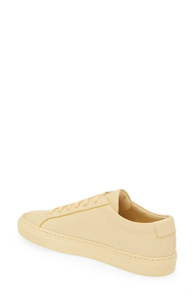 Shop Common Projects Original Achilles Sneaker In 3074 Yellow