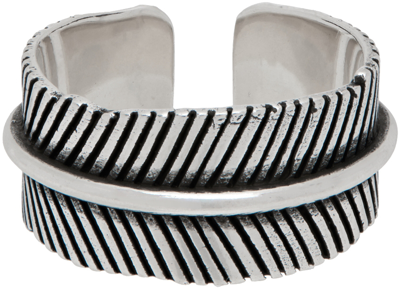 Shop Isabel Marant Silver My Car Ring In 08si Silver